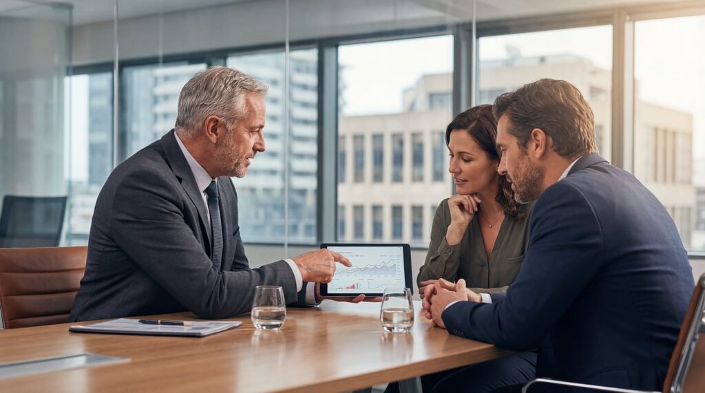 career coaching for a corporate team with stuck careers, receiving guidance and support together